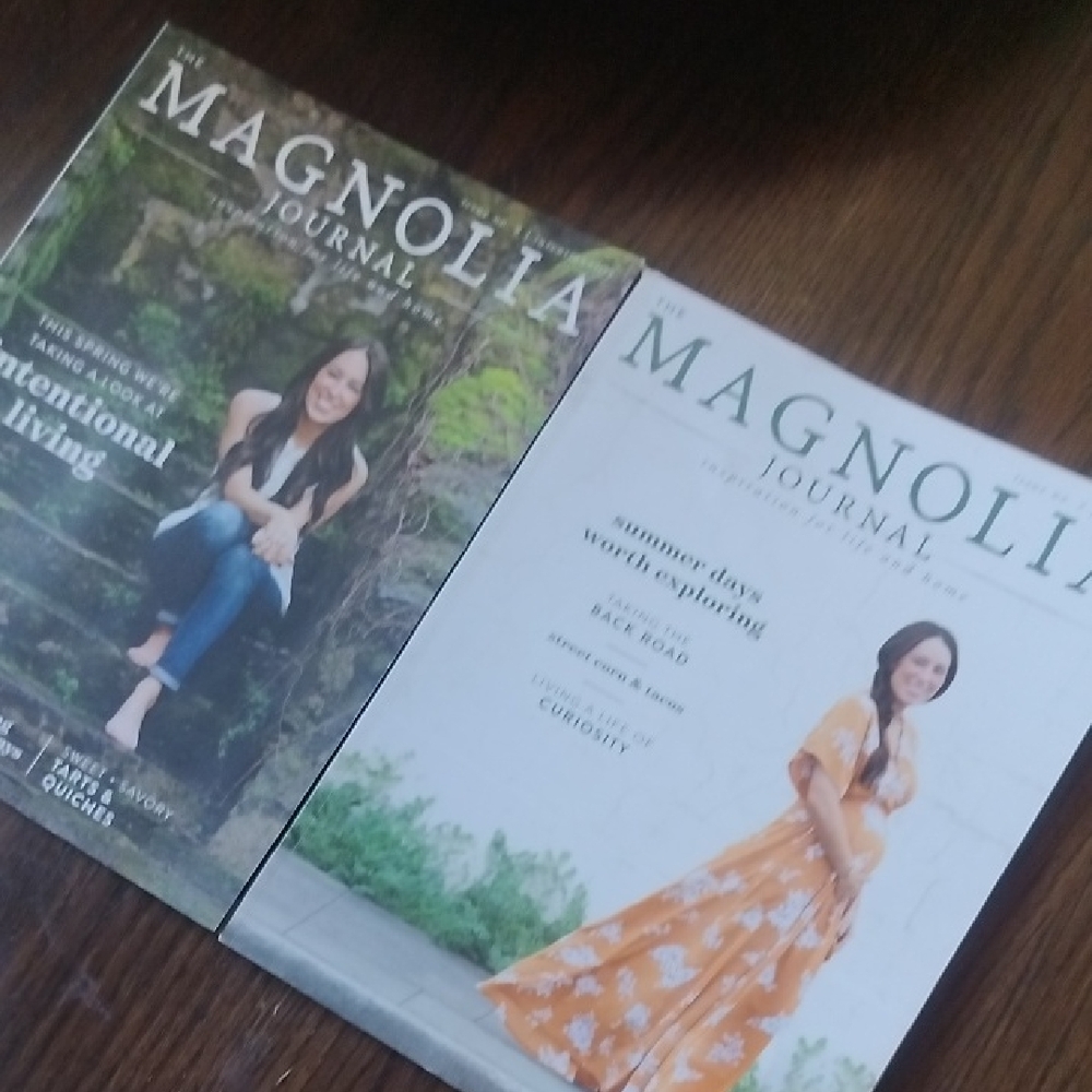 Magnolia Journal Magazine Set Spring And Summer 2018 Volumes 6 & 7